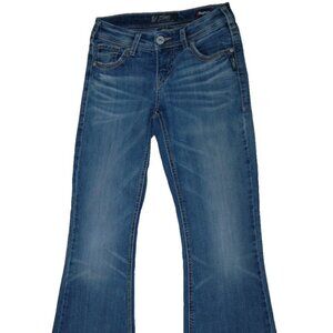 Silver Aiko Jeans 26x30 Bootcut Flare Denim Women
